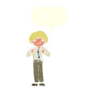 cartoon man wearing braces with speech bubble N10