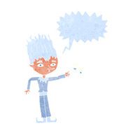 jack frost cartoon with speech bubble N3