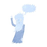 jack frost cartoon with speech bubble N4