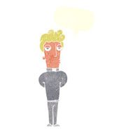 cartoon priest with speech bubble N10
