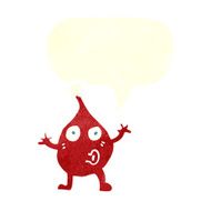 cartoon funny christmas character with speech bubble N8