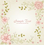 Greeting card for wedding or valentine&#039;s day