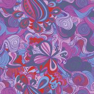 Abstract seamless hand-drawn pattern N20