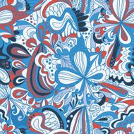 Abstract seamless hand-drawn pattern N22