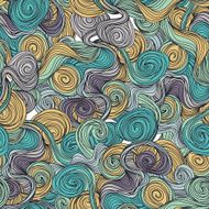 Abstract seamless hand-drawn pattern N31