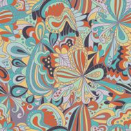 Abstract seamless hand-drawn pattern N35