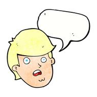 cartoon man with big chin speech bubble N22