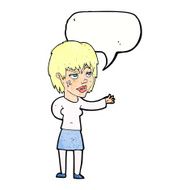 cartoon woman with sticking plaster on face speech bubble N11
