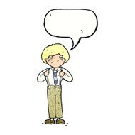 cartoon man wearing braces with speech bubble N11