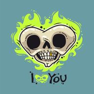 Burning Dead Heart Loves You