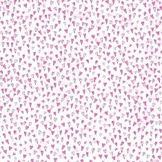 Heart's pink seamless pattern