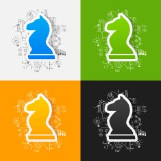 Drawing business formulas chess N3