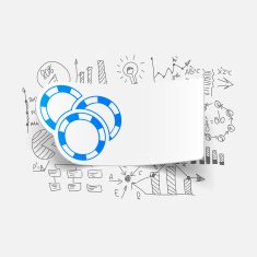 Drawing business formulas casino chips N8