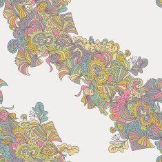 Abstract seamless hand-drawn pattern N10