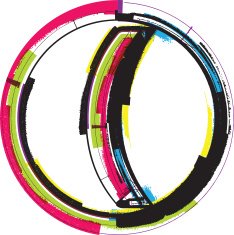 Colorful Grunge Symbol N6
