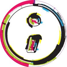Colorful Grunge Symbol N10