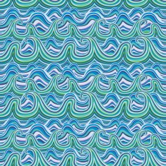 Seamless wavy pattern Vector illustration wave river ocean wallpaper ornament N8