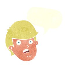 cartoon man with big chin speech bubble N20