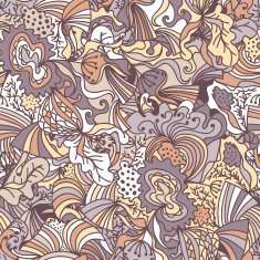 Abstract seamless hand-drawn pattern N21
