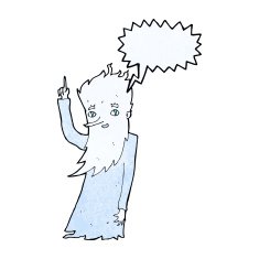 jack frost cartoon with speech bubble N6
