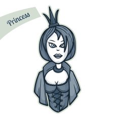 Sticker Princess