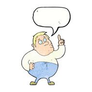 cartoon man asking question with speech bubble N53