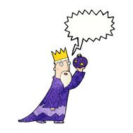 one of the three wise men with speech bubble N41