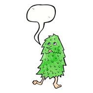 cartoon monster with speech bubble N55