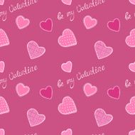 Seamless pattern with hearts N15