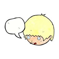 cartoon shocked face with speech bubble N17