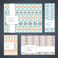 Beautiful floral set of banners