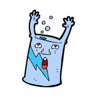 comic cartoon soda can character N3