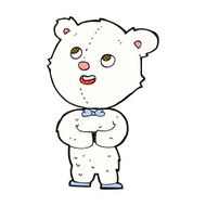 comic cartoon cute teddy bear N15