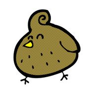 comic cartoon bird N53