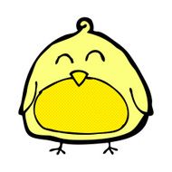 funny comic cartoon bird N28