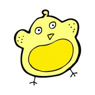 comic cartoon fat bird N5
