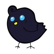 comic cartoon bird N54
