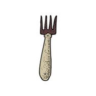 comic cartoon fork N8
