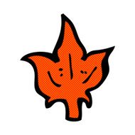 comic cartoon leaf symbol N9