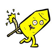 comic cartoon funny firework character N5