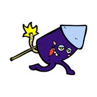 comic cartoon funny firework character N6