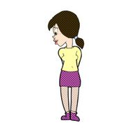 comic cartoon pretty girl N21
