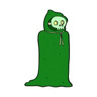 comic cartoon spooky halloween costume N6