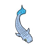 comic cartoon fish N25