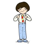 comic cartoon man wearing braces N3