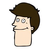 comic cartoon smiling man N7