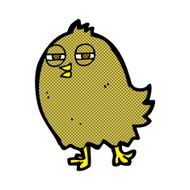 funny comic cartoon bird N32