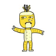 comic cartoon robot N39