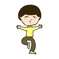 comic cartoon angry man N20