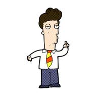 comic cartoon bored man asking question N3